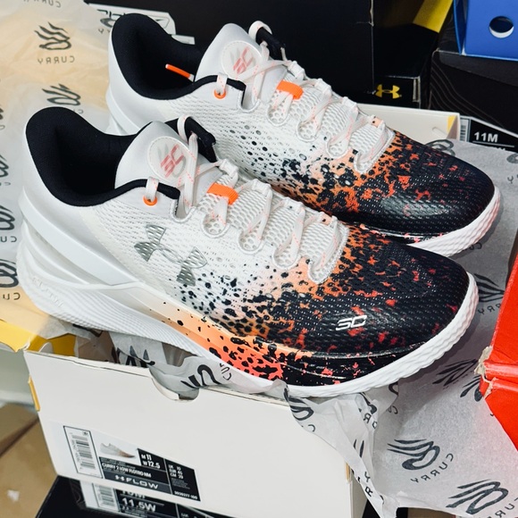 Curry 2 Low FloTro NM Men’s Sz 11 US New w Og Box  3026277-100 - Picture 3 of 9